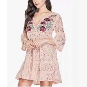 Guess lace mini dress XS